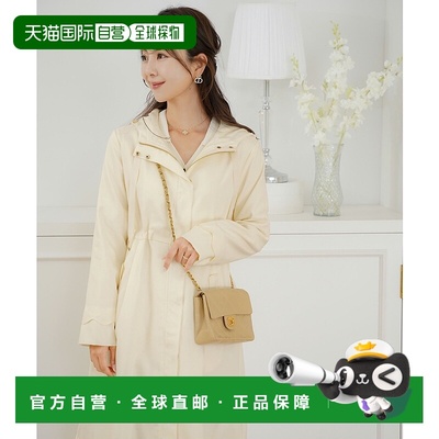 1h可退 日本直邮le reve vaniller 女装 荷叶边长款山系外套 半拉