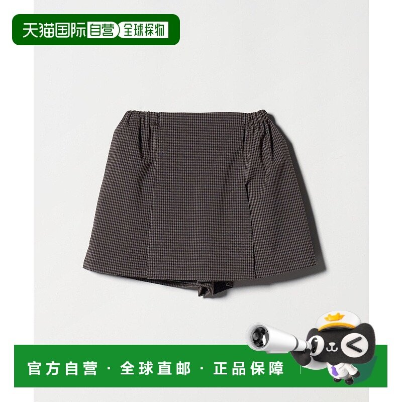 日本直邮UNITED ARROWS green label relaxing Kids 格子苏格兰裙