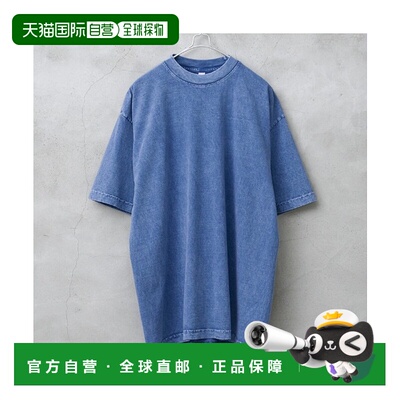 1h可退 日本直邮LOS ANGELES APPAREL 美国制造6.5盎司矿物水洗短