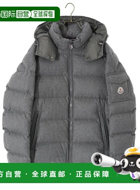 1h可退 日本直邮MONCLER 男士MONTGENEVRE JACKET羊毛冬季羽绒服
