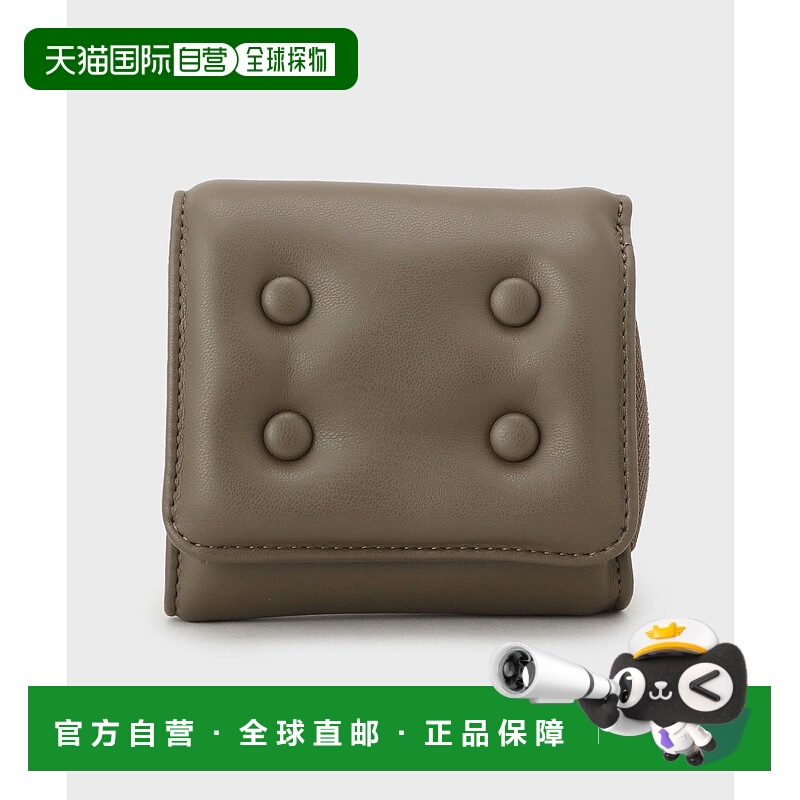 1h可退 日本直邮tk.TAKEO KIKUCHI男装三折钱包 仿皮 cushion触感