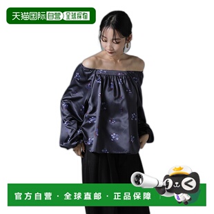 1h可退 日本直邮nano・universe 女士花柄2WAY露肩上衣 6734220321