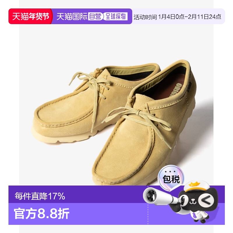 日本直邮Clarks 26179251 靴子 WallabeeGTX 男鞋 Wallabee Gore-