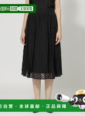 1h可退 日本直邮EPOCA 女士剪裁提花拼接裙 M5S07418__半身裙长裙