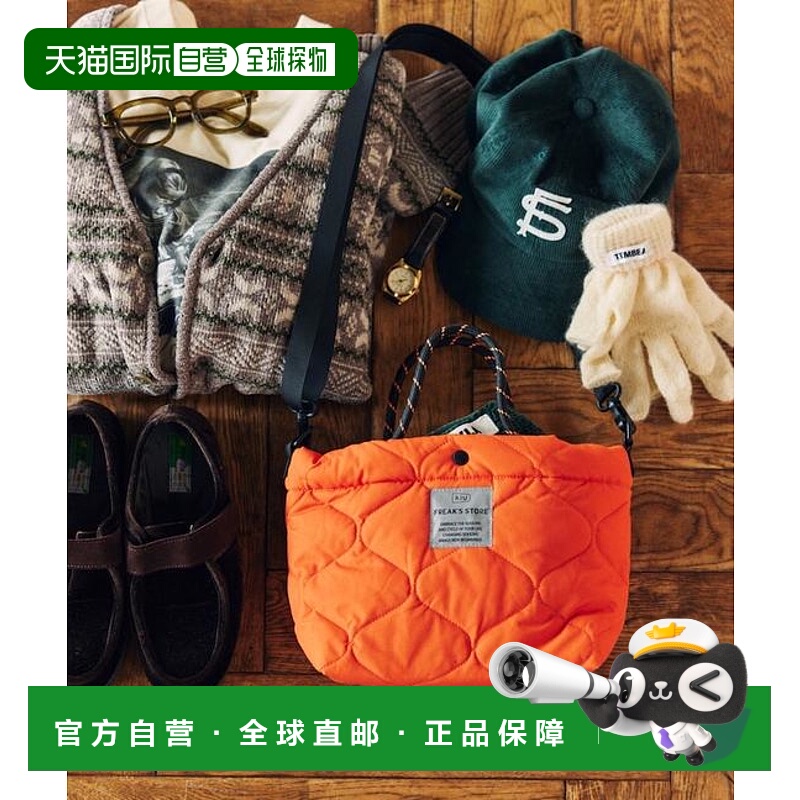 1h可退 日本直邮官方授权 FREAK'S STORE 加厚日用迷你托特包 防