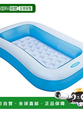 【日本直邮】英德Rectangler婴儿游泳池166×100×25cm 57403NP