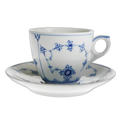 日本直邮Royal Copenhagen 皇家哥本哈根 Blue Fluted Plain 咖啡