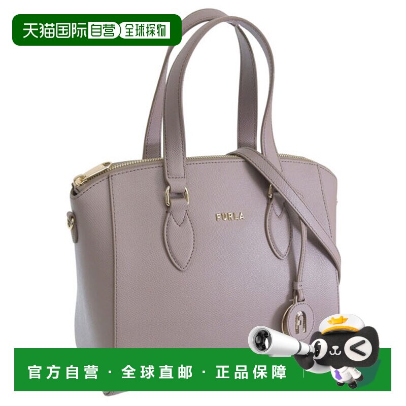 日本直邮Furla 女士两用肩包/手提包灰色皮革WB00444BX03062572S