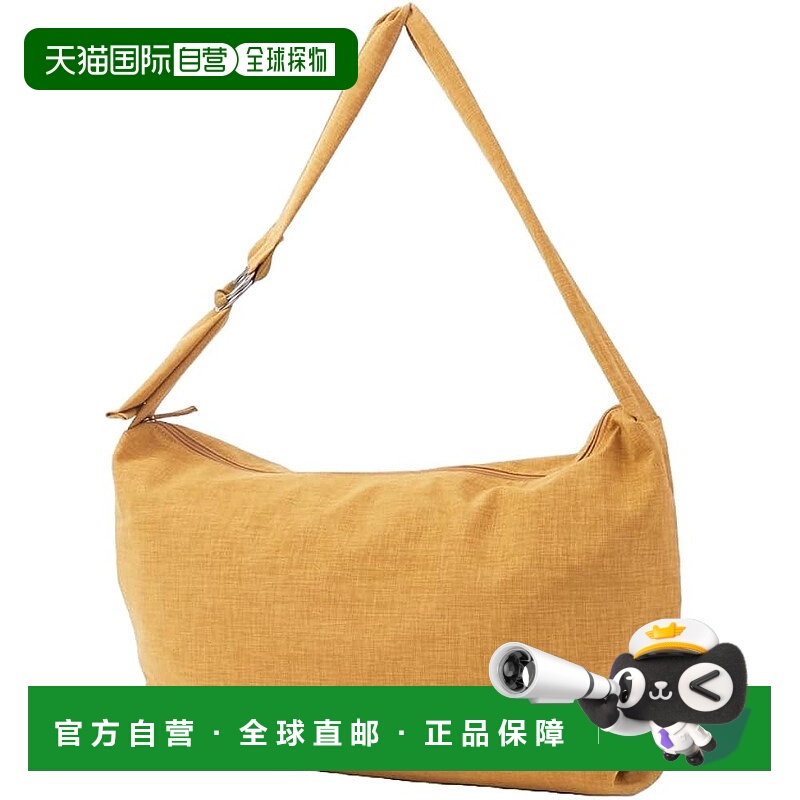 【日本直邮】Legato Largo 大号单肩麻感林地包 MUS