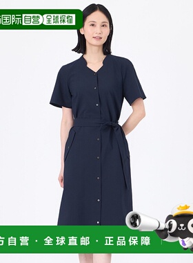 1h可退 日本直邮TRANS WORK 女士速干休闲连衣裙 U1J08565__