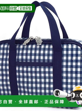【日本直邮】CCS 裁缝包 格纹 大号 深蓝色 N2304200