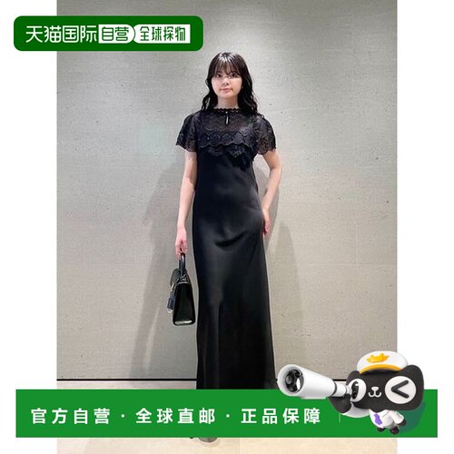 日本直邮LILY BROWN 蕾丝短开衫连衣裙套装