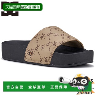 日本直邮DC Shoes 女款 SLIDE PLATFORM 厚底凉鞋 淋浴鞋 DC SHOE