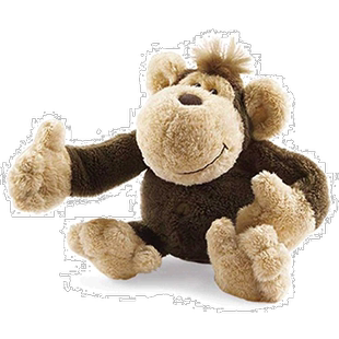 【日本直邮】NICI 玩具 Monkey Classic 120cm 棕色 室内装饰 礼