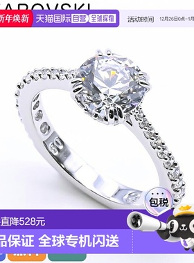 日本直邮SWAROVSKI 戒指2022AW女士戒指9号Constella银5645250