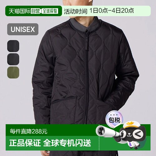 日本直邮TAION MILITARY W-ZIP 圆领羽绒服 JKT 男女通用 TAION M