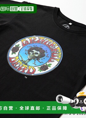 1h可退 日本直邮Wrangler x Grateful Dead 男女同款 全棉宽松T恤