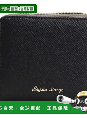 【日本直邮】Legat Largo 双色钱包 LJ-F3291 BK