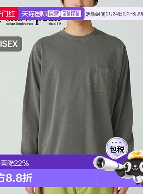 日本直邮Snow Peak 成衣染色长袖T恤 (TS-25AU012)男女通用。这款