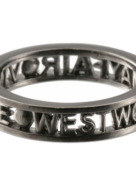 日本直邮Vivienne Westwood 西太后镂空戒指对戒64040016 0019