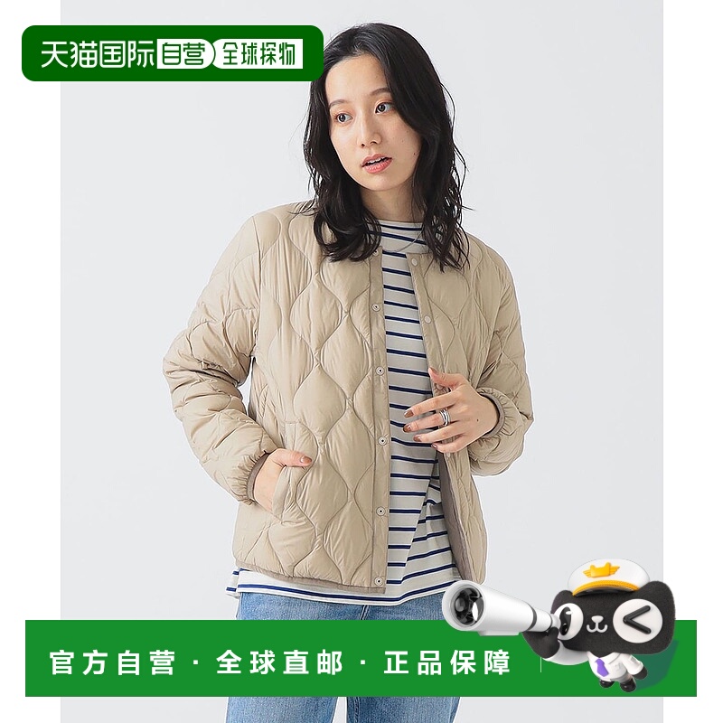 1h可退 日本直邮TAION 女士别注款可收纳轻盈羽绒夹克 9318044122