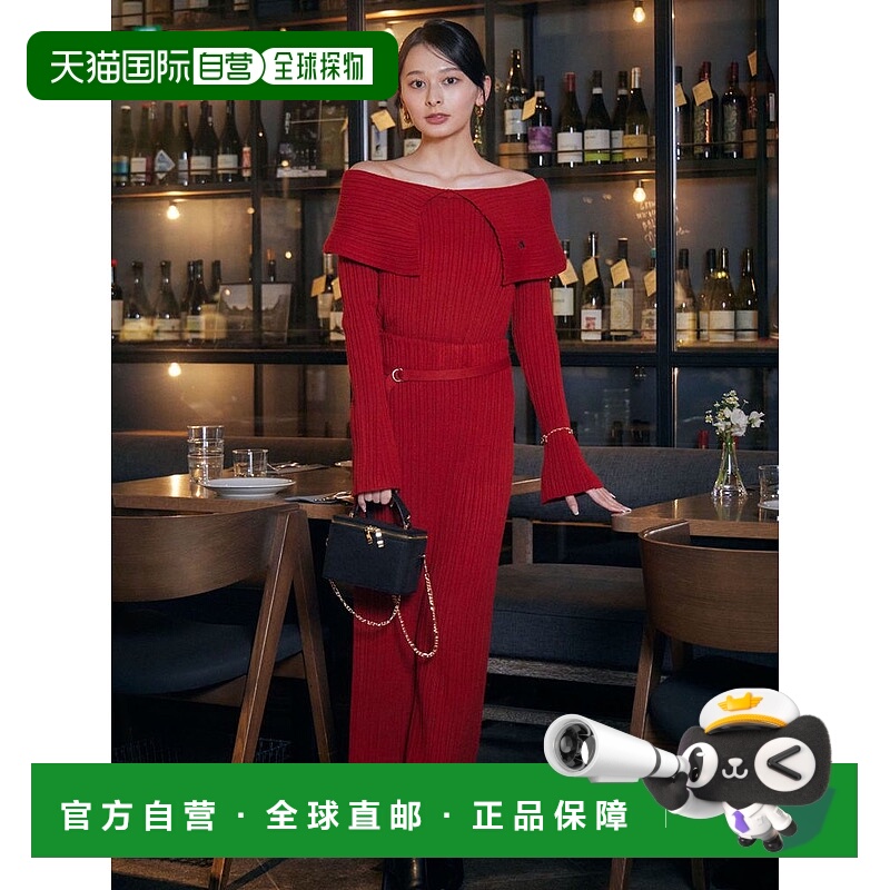 1h可退 日本直邮LAGUNAMOON 女装 I字型针织裙 POLO BCS联名款 03