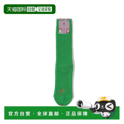 1h可退 日本直邮横尾忠則 男装 WORD AND IMAGE 刺绣袜 584300499
