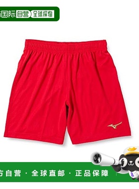 【日本直邮】Mizuno美津浓足球速干运动衫男式M红色 P2MB8300 62