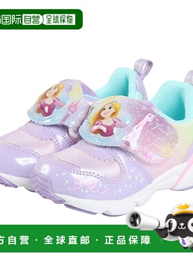 日本直邮MoonStar 迪士尼拉普安泽尔紫色儿童运动鞋 抗菌防臭 [12