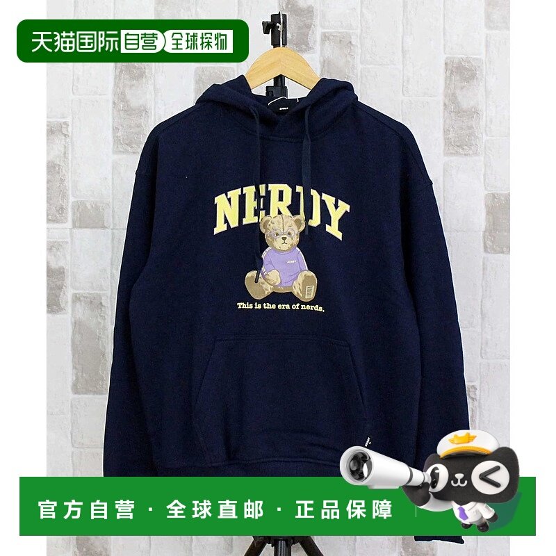 日本直邮NERDY 聪明内迪套头连帽卫衣 [NE8621EU001132]运动
