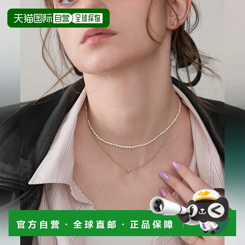 日本直邮NOJESS女士软金系列钻石心形项链 30261116005吊坠