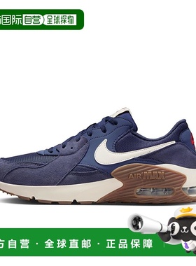 Air Max Exكي 437THUNBL/PALI耐克日本正品男女同款蓝色运动鞋