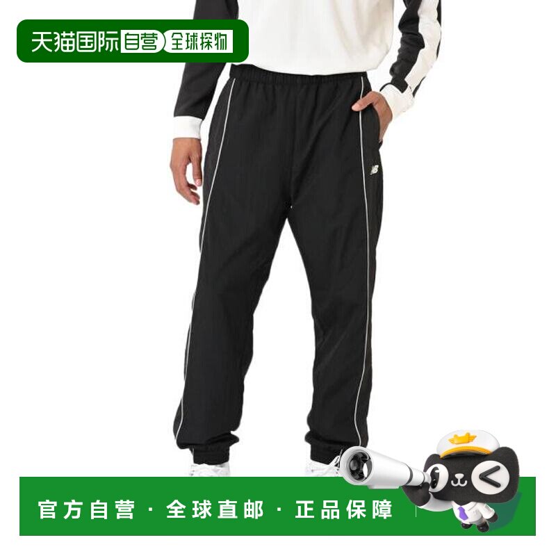 日本直邮New Balance 篮球防风长裤，内里网眼设计 AMP55628BK 男