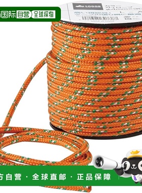 【日本直邮】LOGOS 30米拉绳（直径4mm x 30米）橙色