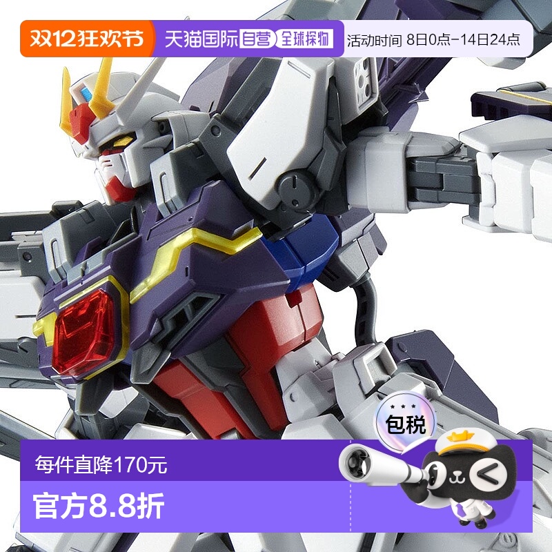 【日本直邮】BANDAI SPIRITS万代 MG 1/100闪电强袭高达Ver.RM配