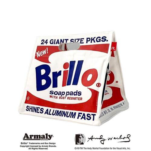 日本直邮BEAMS ROOTOTE Andy Warhol ROO BOX Brillo 收纳包