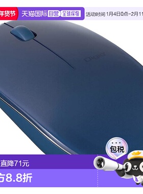 【日本直邮】DIGIO 2蓝牙鼠标3按钮蓝光LED蓝色