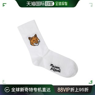 袜子白色男式 日本直邮 KITSUNE p100 MAISON mm06402kt0010