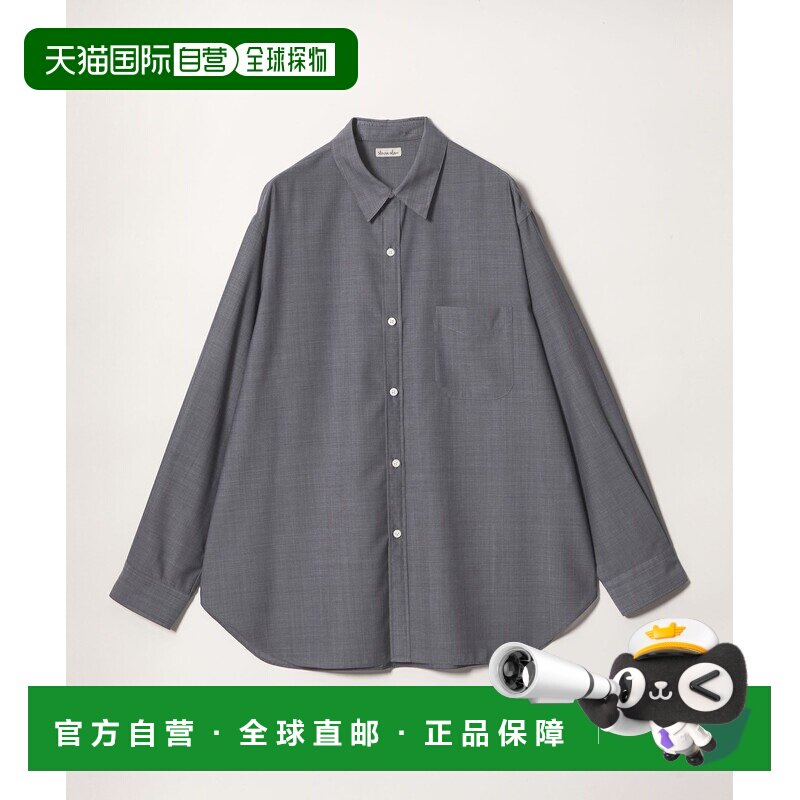 Steven Alan 男士 宽松羊毛混纺衬衫 81111000019 【付后1h可退】