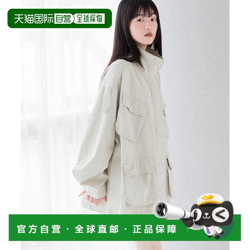 1h可退 日本直邮Heather 女装宽松中长夹克590315,女装/女士精品,短外套,淘宝优惠券,粉丝福利购,淘宝优惠卷