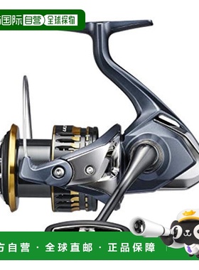 【日本直邮】Shimano禧玛诺旋转卷轴21黑色坚固耐用实用4000XG