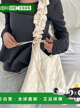 1h可退 日本直邮olu. 女士绗缝褶皱手提包 OL24SHB11单肩包