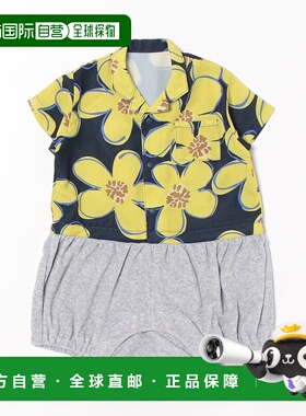 1h可退 日本直邮BREEZE 儿童款度假风连体衣 J333035新款