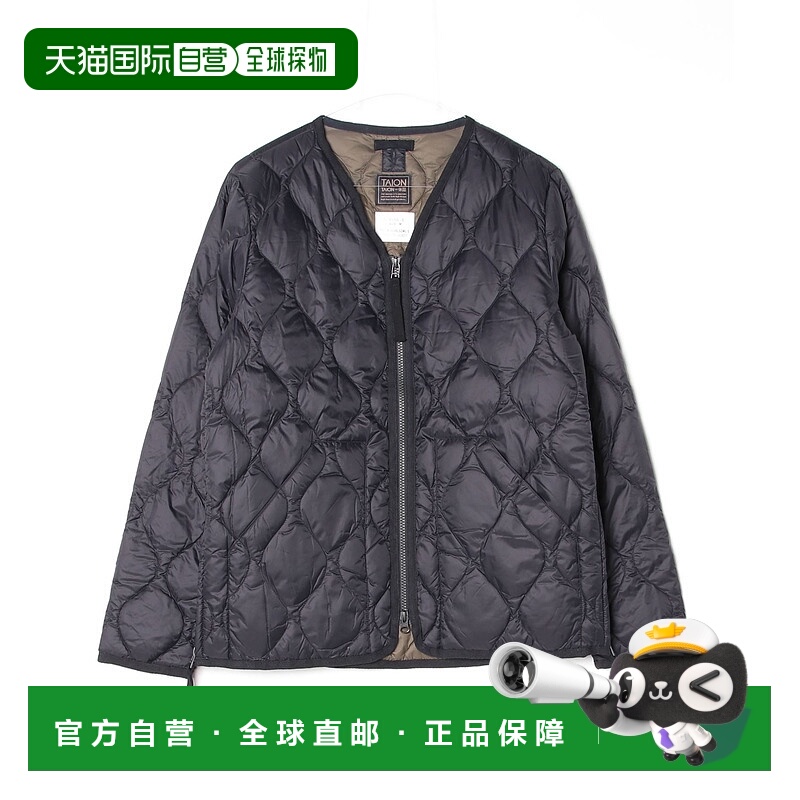 1h可退 日本直邮TAION 男女同款 800FP羽绒 V领双拉链外套 670521
