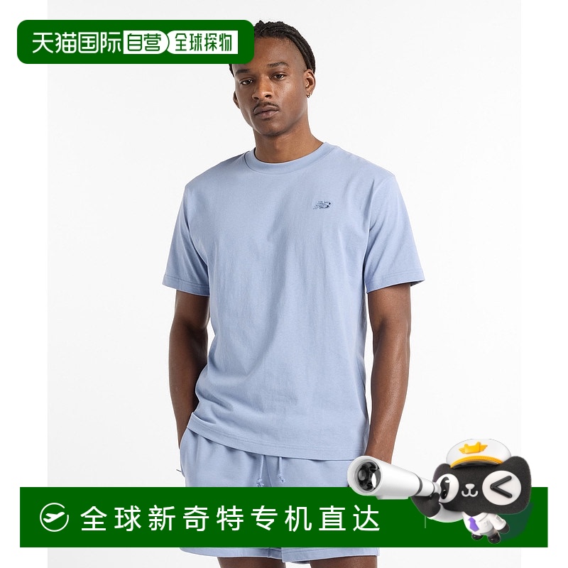 1h可退 日本直邮New Balance男士短袖运动T恤 MT41533DR1,MT41533