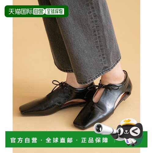 URBAN RESEARCH Sonny Label 女士 方头 slit 鞋款 细致蝴蝶结装