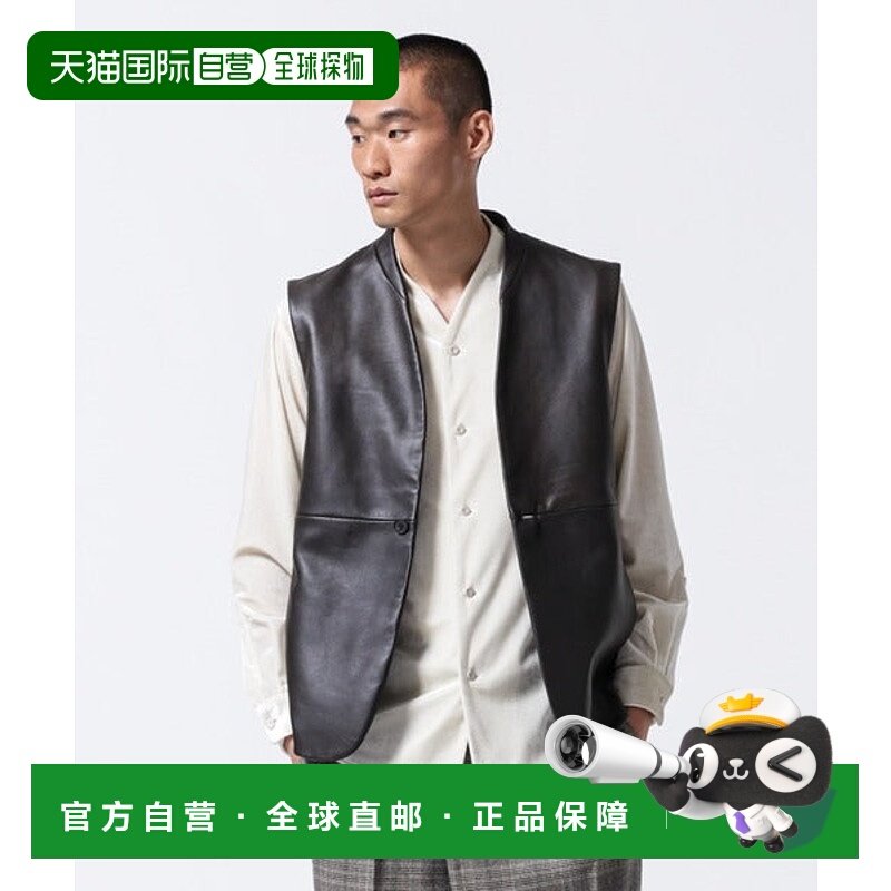 日本直邮NANO universe ASSEMBLANC 拉穆纳帕皮革夹克 91255418