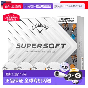 日本直邮Callaway SUPERSOFT GRILL MASTER 高尔夫球12 个装（12