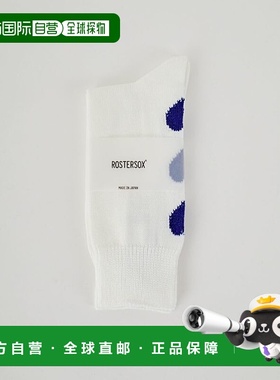 1h可退 日本直邮ROSTER SOX 女装 THREE HEART联名X系列中筒袜 RX