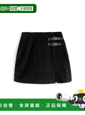 日本直邮日潮 GRL内衬防走光腰带开衩迷你裙ai244